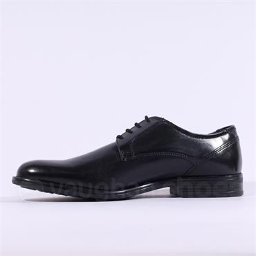 Dubarry Men Darrell Laced Dress Shoe - Black Leather
